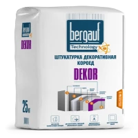 Штукатурка декоративная Bergauf Dekor короед, 25 кг