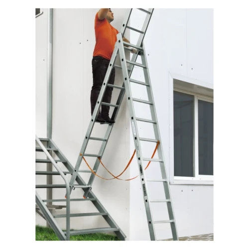 Лестница Эйфель алюминиевая Классик 3х8