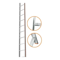 Лестница приставная Эйфель Комфорт-Профи 14 ступеней