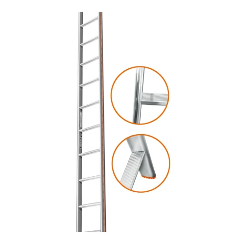 Лестница приставная Эйфель Комфорт-Профи 14 ступеней