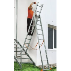 Лестница Эйфель алюминиевая Классик 3х14