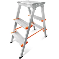 Эйфель Стремянка алюминиевая Библио 130 - 203