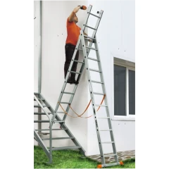 Лестница Эйфель алюминиевая Классик 3х12