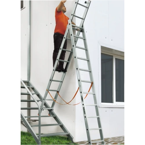 Лестница Эйфель алюминиевая Классик 3х10