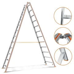 Стремянка Эйфель Комфорт-Профи 212