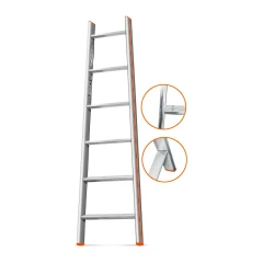 Лестница приставная Эйфель Комфорт-Профи-Пирамида 6 ступеней