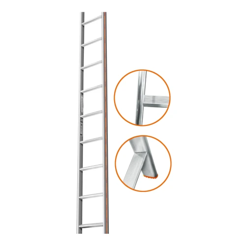 Лестница приставная Эйфель Комфорт-Профи 12 ступеней