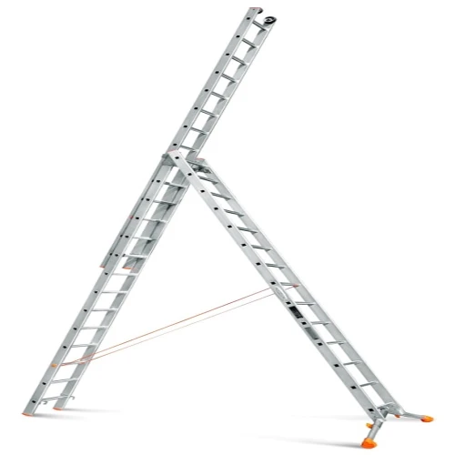 Лестница трехсекционная Эйфель Ювелир плюс 3х14