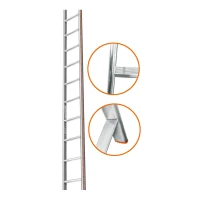 Лестница приставная Эйфель Комфорт-Профи 16 ступеней