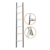 Лестница приставная Эйфель Комфорт-Профи 8 ступеней