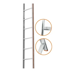 Лестница приставная Эйфель Комфорт-Профи 8 ступеней