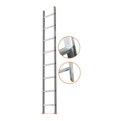 Лестница приставная Эйфель Гранит 8 ступеней