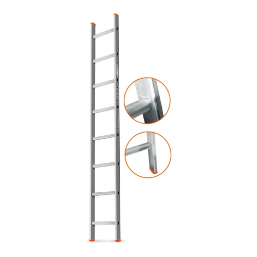 Лестница приставная Эйфель Гранит 8 ступеней