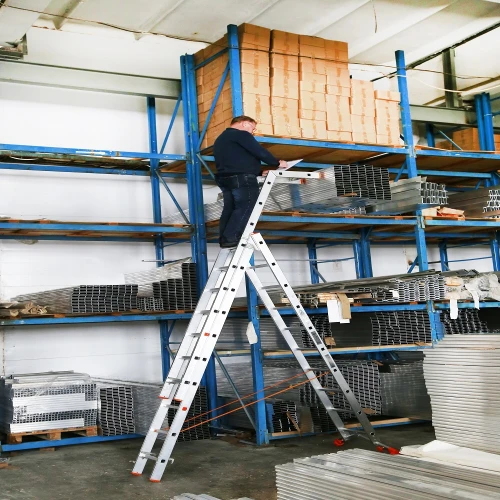 Лестница трехсекционная Эйфель Ювелир Плакат 3х12