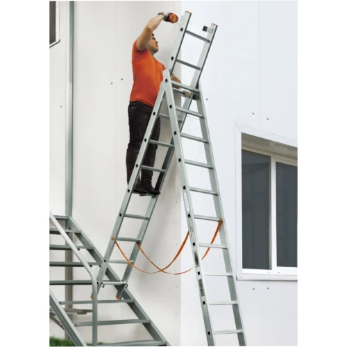 Лестница Эйфель алюминиевая Классик 3х9