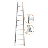 Лестница приставная Эйфель Комфорт-Профи-Пирамида 9 ступеней