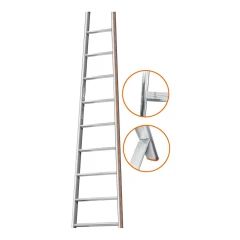 Лестница приставная Эйфель Комфорт-Профи-Пирамида 9 ступеней