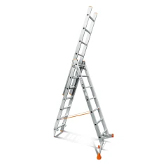 Лестница трехсекционная Эйфель Ювелир 3х8