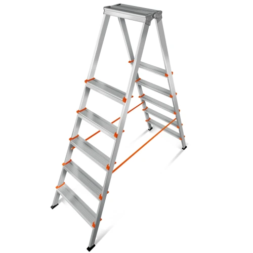 Эйфель Стремянка алюминиевая Мастер 80 - 207