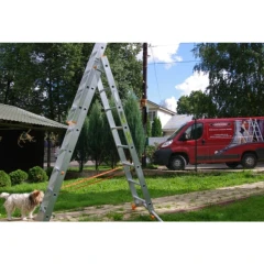 Лестница трехсекционная Эйфель Ювелир 3х7