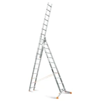 Лестница трехсекционная Эйфель Ювелир 3х11