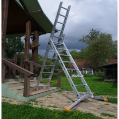 Лестница трехсекционная Эйфель Ювелир 3х11