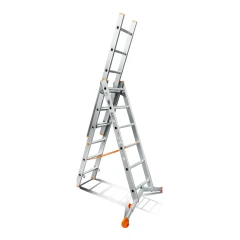 Лестница трехсекционная Эйфель Ювелир 3х6