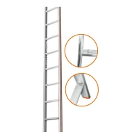 Лестница приставная Эйфель Комфорт-Профи 10 ступеней