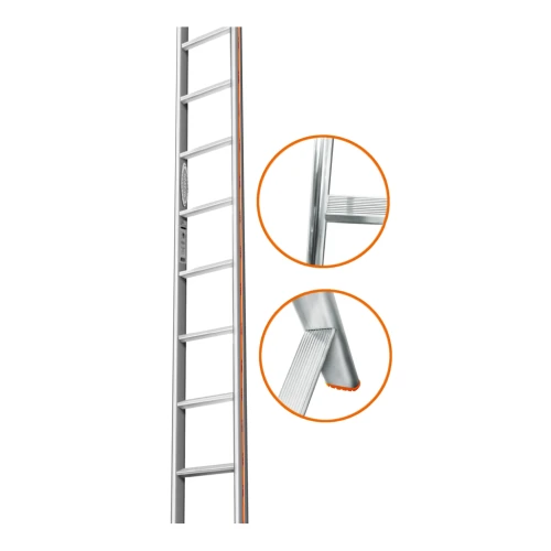 Лестница приставная Эйфель Комфорт-Профи 10 ступеней