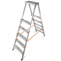 Эйфель Стремянка алюминиевая Мастер 80 - 206