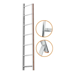 Лестница приставная Эйфель Комфорт-Профи 7 ступеней