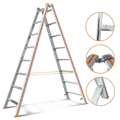 Стремянка Эйфель Комфорт-Профи 208