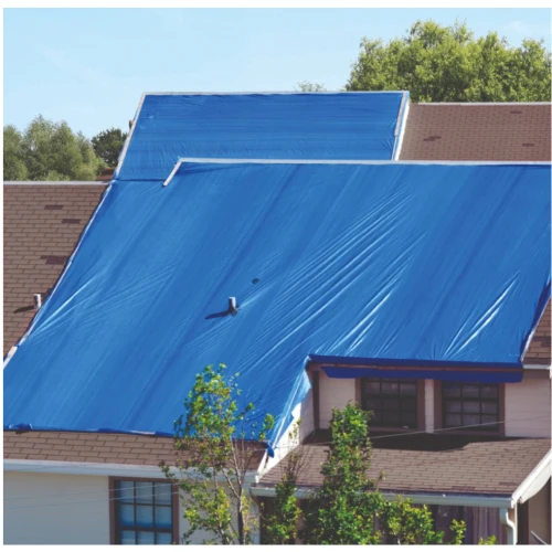 Тент полиэтиленовый 4-х слойный ламинированный X-Glass 10х12м, 80 гр/м2