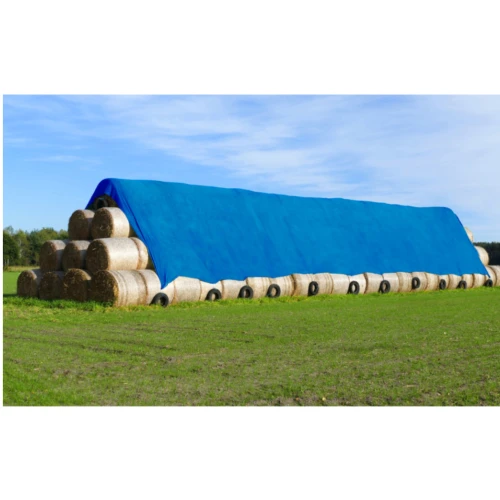 Тент полиэтиленовый 4-х слойный ламинированный X-Glass 10х12м, 80 гр/м2