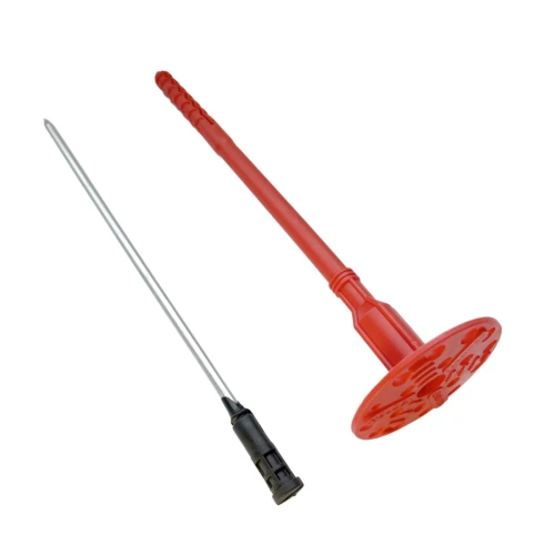 Дюбель тарельчатый-гвоздь ст. с термоголовкой  для теплоизоляции FasadPro 10х220мм, (260мм), 250 шт