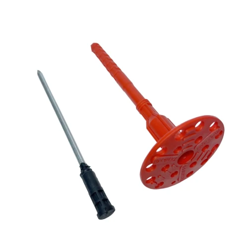 Дюбель тарельчатый-гвоздь ст. с термоголовкой  для теплоизоляции FasadPro 10х130мм, (160мм), 500 шт