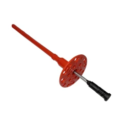 Дюбель тарельчатый-гвоздь ст. с термоголовкой  для теплоизоляции FasadPro 10х210мм, (240мм), 250 шт