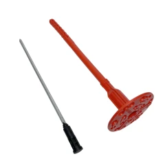 Дюбель тарельчатый-гвоздь ст. с термоголовкой  для теплоизоляции FasadPro 10х210мм, (240мм), 250 шт