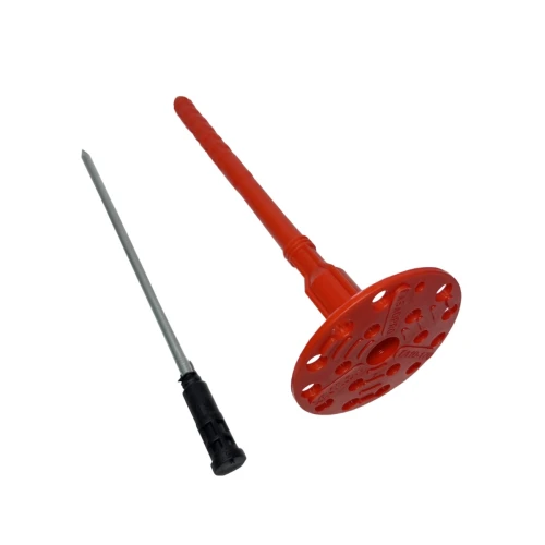 Дюбель тарельчатый-гвоздь ст. с термоголовкой  для теплоизоляции FasadPro 10х170мм, (200мм), 250 шт