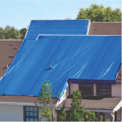 Тент полиэтиленовый 4-х слойный ламинированный X-Glass 4х6м, 180гр/м2