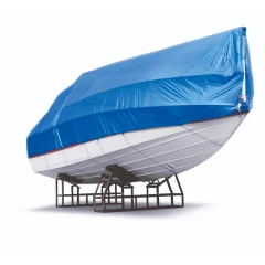 Тент полиэтиленовый 4-х слойный ламинированный X-Glass 6х8м, 80 гр/м2
