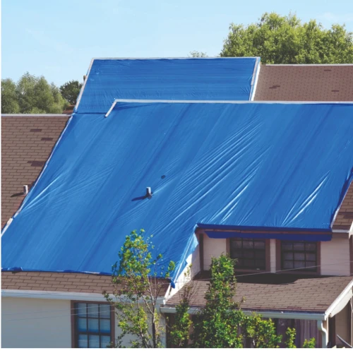 Тент полиэтиленовый 4-х слойный ламинированный XGLASS 3х6м, 180гр/м2