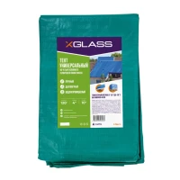 Тент полиэтиленовый 4-х слойный ламинированный X-Glass 15х15м, 120гр/м2