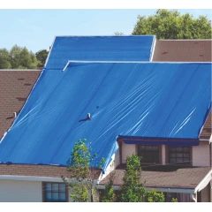 Тент полиэтиленовый 4-х слойный ламинированный X-Glass 5х10м, 80 гр/м2