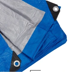 Тент полиэтиленовый 4-х слойный ламинированный X-Glass 4х10м, 80гр/м2