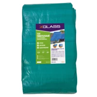 Тент полиэтиленовый 4-х слойный ламинированный X-Glass 10х20м, 120гр/м2