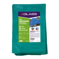 Тент полиэтиленовый 4-х слойный ламинированный X-Glass 4х6м, 120гр/м2