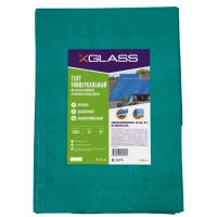 Тент полиэтиленовый 4-х слойный ламинированный X-Glass 2х3м, 120гр/м2