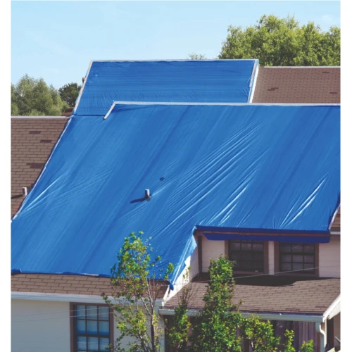 Тент полиэтиленовый 4-х слойный ламинированный X-Glass 2х3м, 80 гр/м2