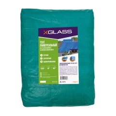 Тент полиэтиленовый 4-х слойный ламинированный X-Glass 8х10м, 120гр/м2